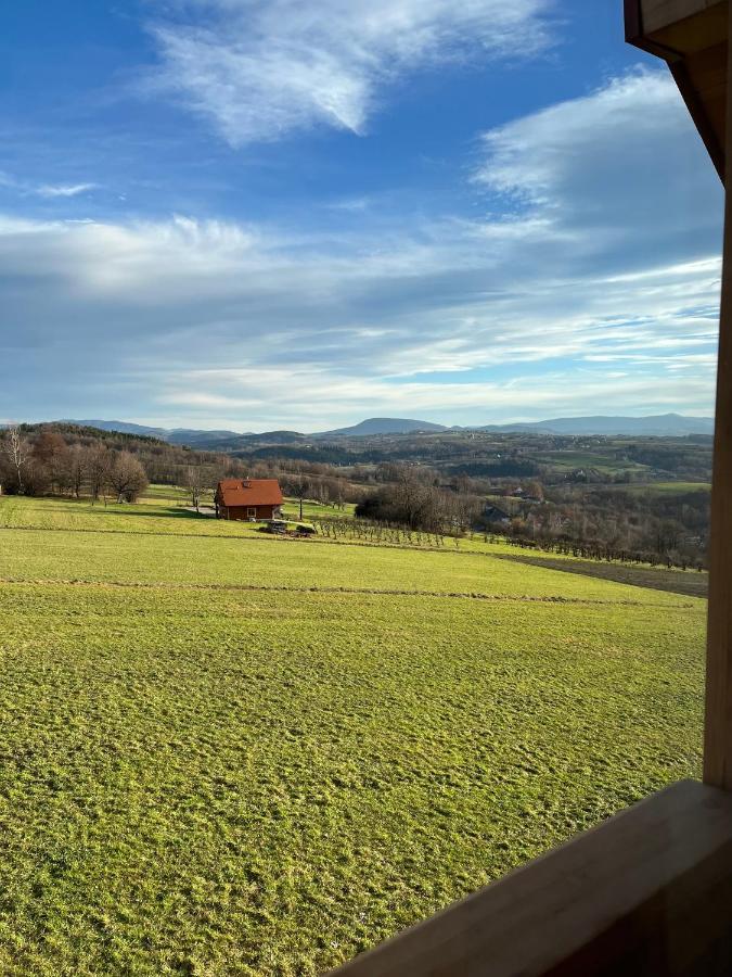 Fantastic View Vineyard Beskid Mountains Gruszow  Extérieur photo